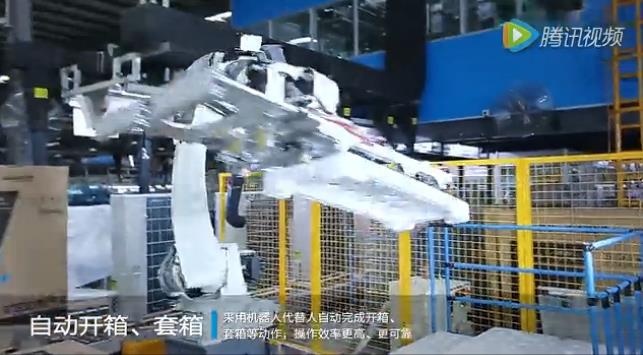 自动开箱，，，，，，套箱